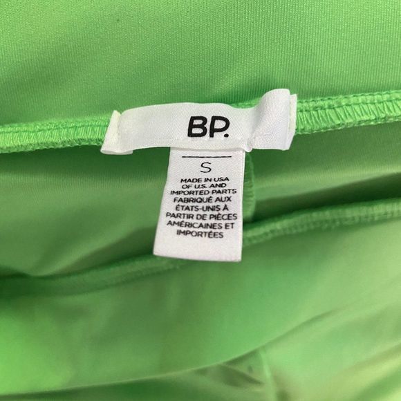NWT BP Green Neon Bike Shorts (S) - Picture 5 of 7